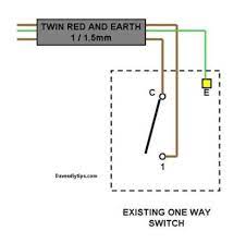 Do you want to control one light from two switches? One Way Lighting Circuit Modified For Two Way Switching Dave S Diy Tips