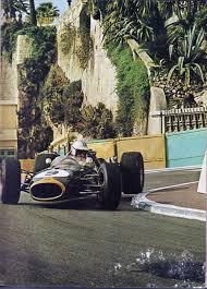 Itsbrucemclaren Dennis Hulme Driving A Brabham In Monaco Unknown Year Classic Racing Cars Vintage Race Car Indy Cars
