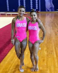 The shortest athletes were from gymnastics and weightlifting. Pilares Do Brasil No Mundial Flavia Saraiva E Jade Barbosa Estreitam Lacos Como Irmas Ginastica Artistica Ge
