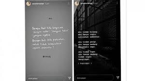 Sinetron ikatan cinta rcti yang diperankan oleh arya saloka sebagai aldebaran, amanda manopo sebagai andin, evan sanders sebagai nino, glenca chysara sebagai elsa, sukses mencuri hati masyarakat. Diisukan Putus Dengan Billy Syahputra Amanda Manopo Tulis Puisi Di Stories Instagram Informasi Berita Terkini Dan Terbaru Hari Ini