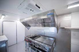 Ventilation Direct 8 Mobile Kitchen Hood System With Exhaust Fan