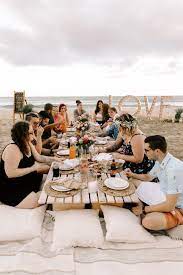 Pu Uloa Beach Park Hawaii Vow Renewal Desiree Leilani Photography Vow Renewal Beach Beach Dinner Beach Dinner Parties