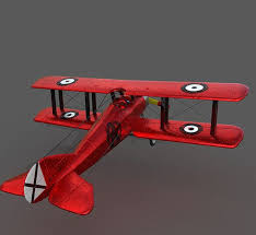 E1 Plane Fully Customizable 3d Model Of An Aircraft 3d 3dmodel 3ddesign Vr Ar Ariplane Biplane E1 Fly Flying War An Aeroplane 3d Model Biplane