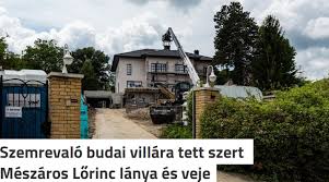 Miközben az egri önkormányzatot 825 millióval. Blogaszat Napi Blogjava Szemrevalo Budai Villara Tett Szert Meszaros Lorinc Lanya Es Veje