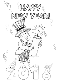There are tons of great resources for free printable color pages online. 2018 Printable Coloringbook Happynewyear2018 Newyear2018 New Year Coloring Pages Coloring Pages Inspirational Preschool Coloring Pages