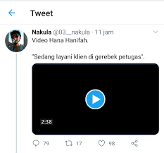 Nakula on X: 79 akun ngamuk kena Prank. Gitu gayanya bio di tulis.  Kadrun dan Porno auto blokir. Di kasih Link video Hana Hanifah langsung  gerak cepat. Padahal boong.. 🤣🤣 t.cofHusTvKYxG 