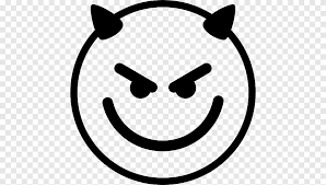 Each terrifying ugly face can creep you out or make you scream and cry. Computer Icons Devil Smiley Emoticon Satan Demon Satan White Face Png Pngegg