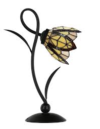 Tiffany Tischlampe Lovely Flow Souplesse Small Tiffany Lampe