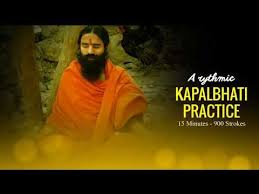Rhythmic Music For Kapalbhati Practice Baba Ramdev Shining Forehead Breathing Exercise Youtube Pranayama Breathing Exercises Pranayama Breathing