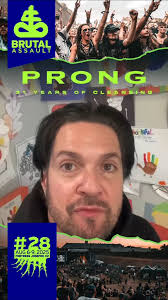 We’ve received a shoutout from Tommy Victor of Prong!, Who’s excited for  their performance? 🎸🔥 , #Prong #brutalassault #brutalassault2025