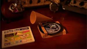 The Packaging For Kid Koala S 12 Bit Blues Lp Will Include A Cardboard Hand Powered Record Player Kit It Also Includes A Mini Fl Lp Player Blues Disc Records