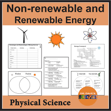 Oxygen, fresh water, solar energy, timber, and biomass. Renewable Non Renewable Energy Worksheets Teaching Resources Tpt