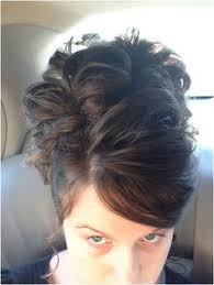 For this messy french roll, pull back three sections of hair, roll each around your finger loosely and pin in place. 77 Apostolic Hair Ideas Hair Long Hair Styles Hair Styles