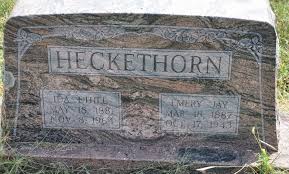 Ida Ethel Bean Heckethorn (1881-1964)