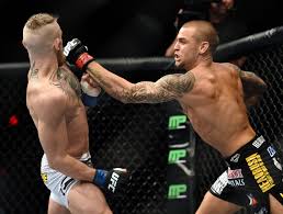 Дастин порье / dustin the diamond poirier. Watch Dustin Poirier Break Conor Mcgregor S Tooth In Half With Massive Left Hand 30 Seconds Before Devastating Knockout In 2014 Fight