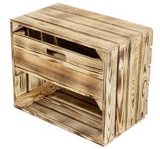 Dieses vergleichsportal anbietet eine zentrale bank mit schubladen. Holzkisten Holzkiste Mit Schublade 50x40x30 Cm Nachtschrank Mit Fach Zur Aufbewahrung Platz Fur Bucher