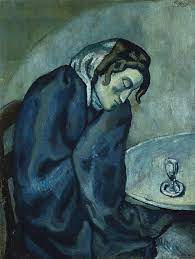 Da costa from philadelphia wrote: 1902 Mujer Cansada Y Borracha Kunst Picasso Picasso Blaue Periode Kunstproduktion