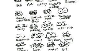 Drawing Cartoon Facial Expressions How To Draw Eyes Expressions In Cartooning Part 1 How To Draw Step By Step Drawing Tutorials