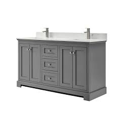 View our collection of double bathroom vanities, all on sale now with free shipping. Ryla 60 Double Bathroom Vanity Dark Gray Beautiful Bathroom Furniture For Every Home Wyndham Collection