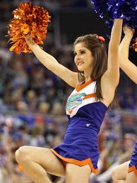NCAA basketball cheerleaders