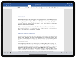 A Beginner S Guide To Microsoft Word On The Ipad The Sweet Setup