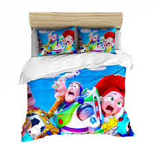 Any fan of toy story would love this set! Disney Toy Story Sherif Woody Buzz Lightyear Bedding Set Quilt Duvet Covers Pillowcase Kids Bedroom Decora Boys Bed Single Queen Bedding Sets Aliexpress