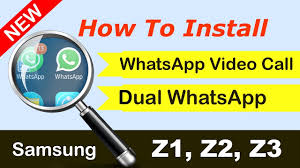 Z2 Whatsapp Video Call Samsung Z3 Whatsapp Video Call Samsung Z1 Whatsapp Dual Youtube