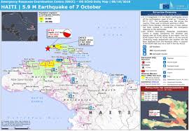 Haiti 5 9 M Earthquake Of 7 October Emergency Response