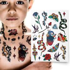 Red and Black Tattoo