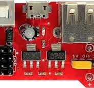 [2022 New Version] Breadboard Power Supply Board Module 3.3V/5V Dual Voltage with Fuse Protection