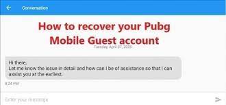 How To Recover Your Lost Pubg Mobile Guest Account