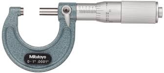 The standard used in calibrating measuring gages must possess an accuracy greater than a 4 to 1 ratio over the accuracy of a gage being calibrated. Mitutoyo 103 135 Outside Micrometer Friction Thimble 0 1 Range 0 0001 Graduation 0 0001 Accuracy Micrometer Heads Amazon Com Industrial Scientific