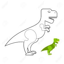 Identify 15 different creatures in these animal coloring sheets. T Rex Dinosaur Coloring Book Scary Big Tyrannosaurus Prehistoric Reptile With Large Teeth Big Green Jurassic Predator Royalty Free Cliparts Vectors And Stock Illustration Image 47406954
