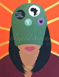 Woke Too Black Lives Matter Feminism Black Woman Art Black Women Art Black Artists Black Lives