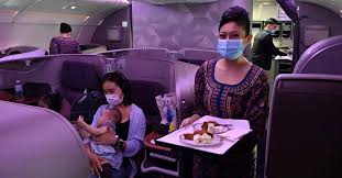 Personalised services which require masks to be removed (e.g. Singapore Airlines Converts Grounded Aircraft Into Fancy Restaurants Travel News Manorama English