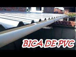 Calha De Pvc Para Telhado Preço Pvc Passo A Passo Como Fazer Calha Bica Com Cano Tubo De Pvc Ideias Para Calhas Calha Calha Pvc