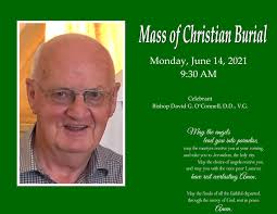 Many have asked about the funeral arrangements for Fr.Peter Foran ~ former  Pastor here at our St. Cyprian Parish. The Rosary and Mass will be  live-streamed and details can be found on