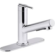 Get free shipping on qualified kohler kitchen faucets or buy online pick up in store today in the kitchen department. Kohler K 22976 Crue 1 5 Gpm Single Hole Pull Out Kitchen Faucet Overstock 32441137