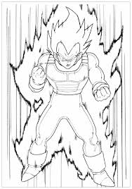 You can use these free dragon ball coloring pages vegeta for your websites, documents or presentations. Vegeta Super Saiyajin Dragon Ball Z Kids Coloring Pages