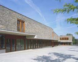 Georg Scheel Wetzel Architekten Architektur Steinfassade Fassade Holz