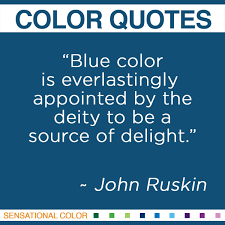 Quotes About Blue Sensational Color