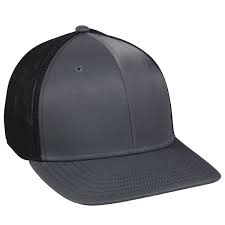 Proflex Mesh Back Fitted Hat In 2021 Fitted Hats Sweatband Cap Meaning