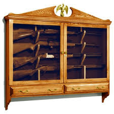Hidden wall gun cabinets are made from heavy gauge steel. Wall Mounted Gun Cabinet Vintage Woodworking Plan Woodworkersworkshop