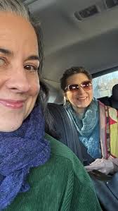 Scenes from a quick but enchanting visit to @fibretown. This trip was thick  with textiles, including Emily’s current weaving project