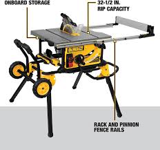Kobalt 10 inch table saw with stand. Amazon Com Dewalt 10 Inch Table Saw 32 1 2 Inch Rip Capacity Dwe7491rs Home Improvement