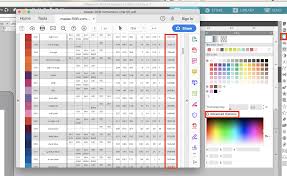 How To Save Hex Ids And Pantone Colors In Silhouette Studio