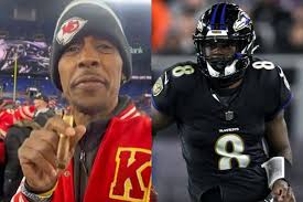 Pat Mahomes Sr. adds flavor to Chiefs' AFC victory with a "Special blend  Lamar Jackson" cigar