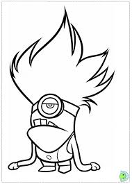 Minions coloring pages is one of the best choices for kids who are fans of the film. Minions Coloring Page Dinokids Org