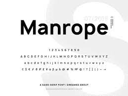 There are plenty of type libraries online, but if budgets are tight, you can't always stretch to a pricey typeface. Download Manrope Sans Serif Typeface For Free Pixelpapa Com