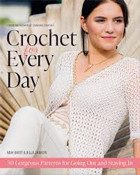 Many of her admirers still might not have any clue about her real name. Crochet Wear Gorgeous Patterns For Going Out Or Staying In Zamori May Britt Bjella Amazon De Books